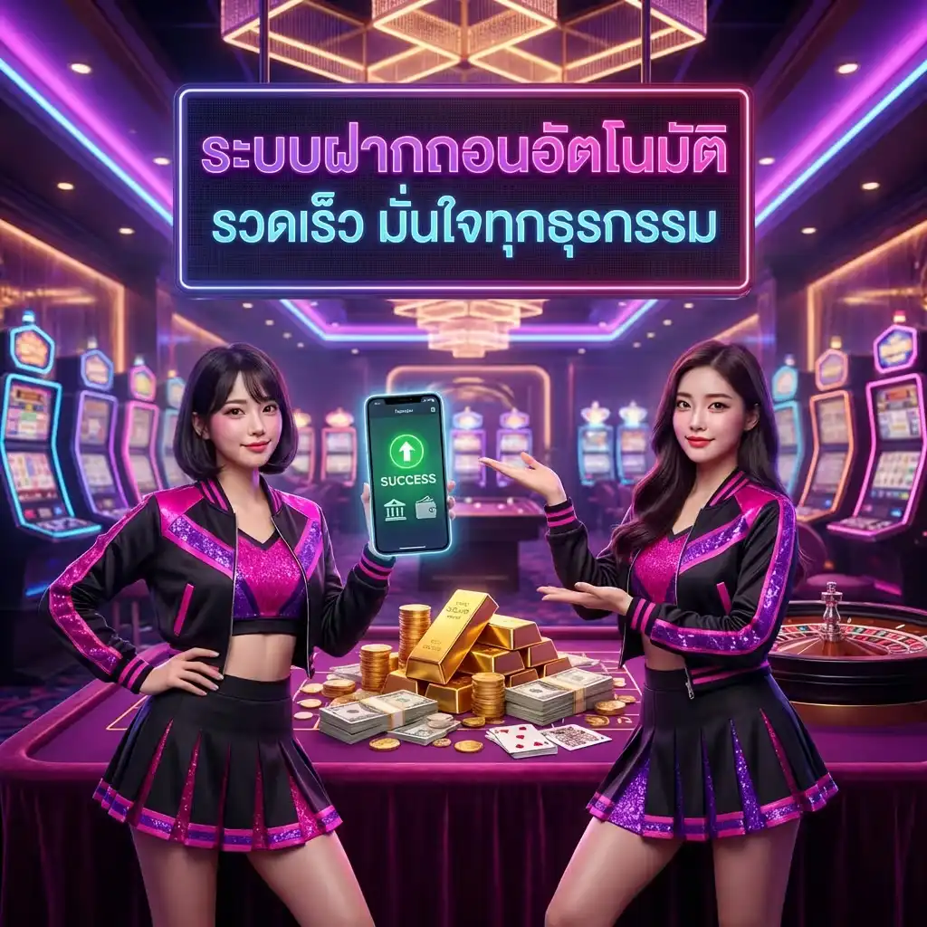 ระบบฝากถอนอัตโนมัติของ gb888 รวดเร็ว มั่นใจทุกธุรกรรม